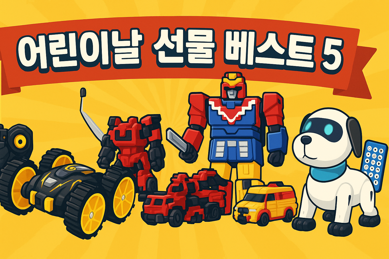 어린이날 선물 베스트 5