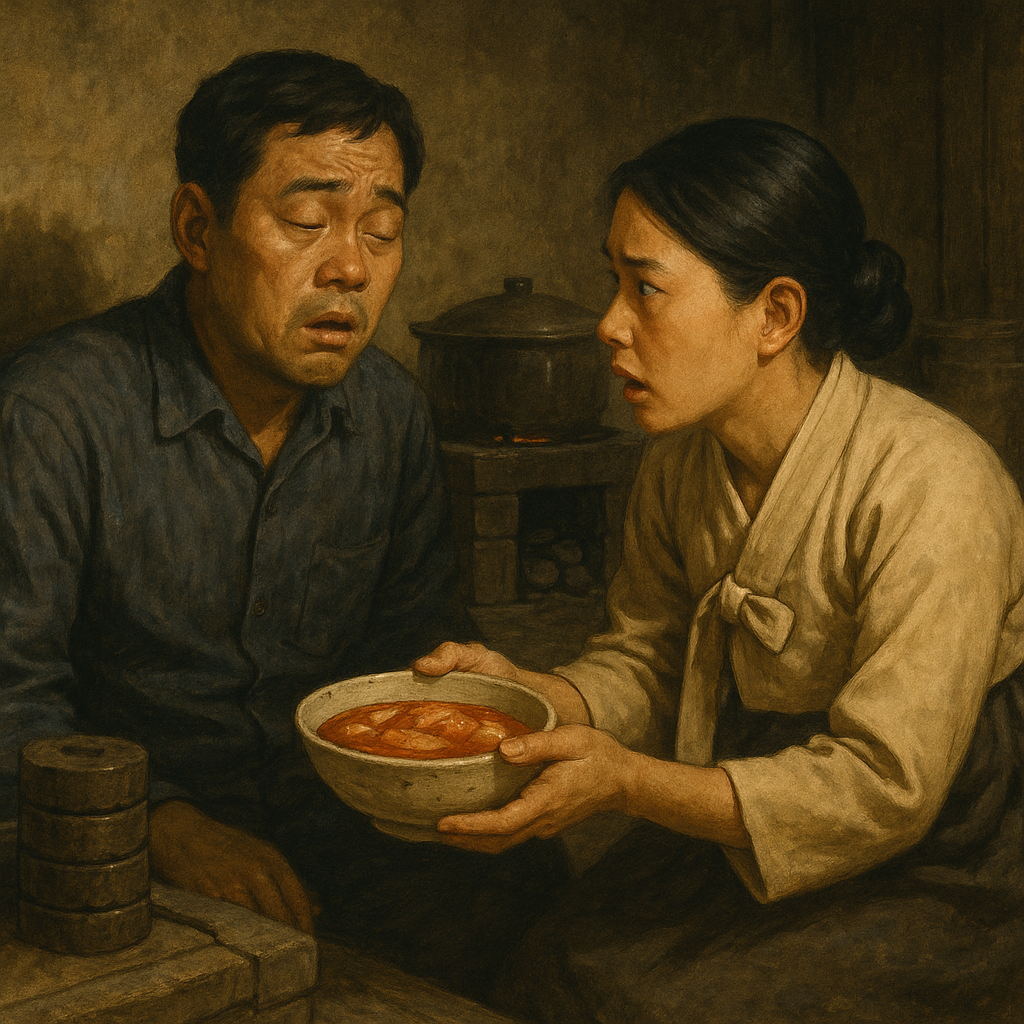 연탄가스에는 김칫국물?!