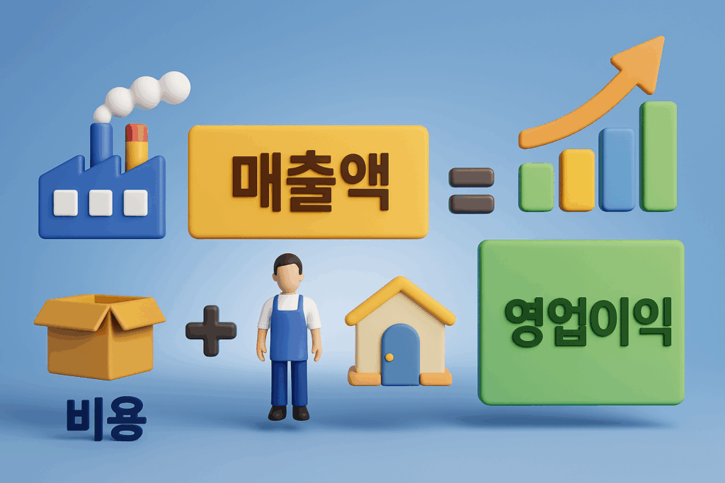 주식 초보자를 위한 영업이익 이해