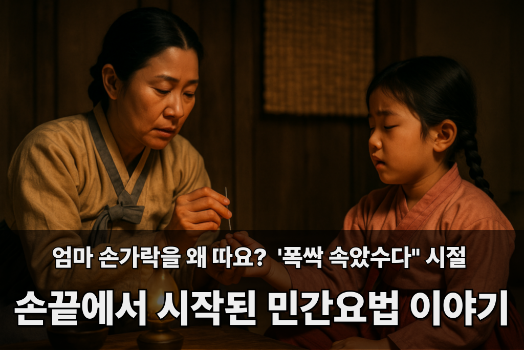 "폭삭 속았수다" 그 시절 민간요법 이야기
