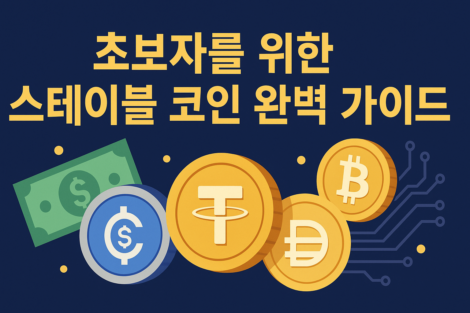 초보자를 위한 스테이블 코인(Stable Coin) 완벽 가이드 2025 최신판