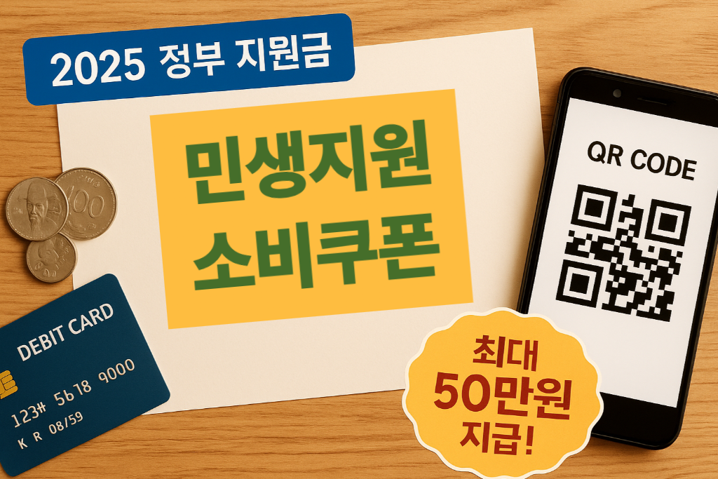 2025년 민생지원 소비쿠폰 100% 활용법